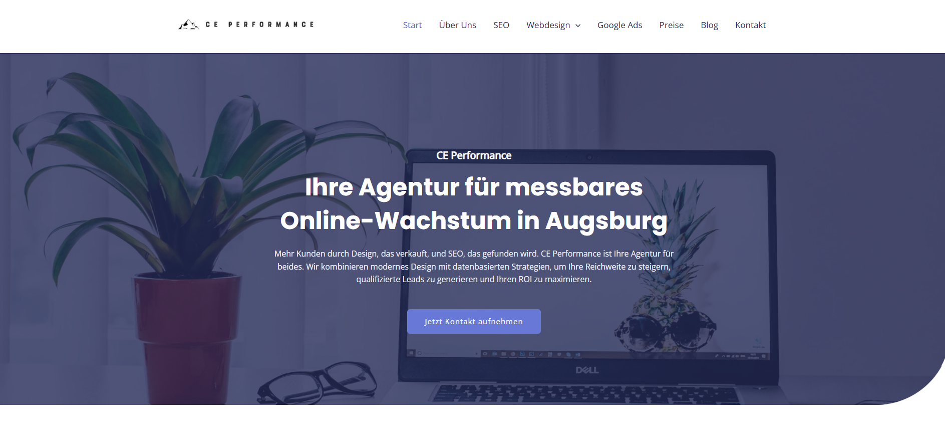 Webseite Referenz CE Performance